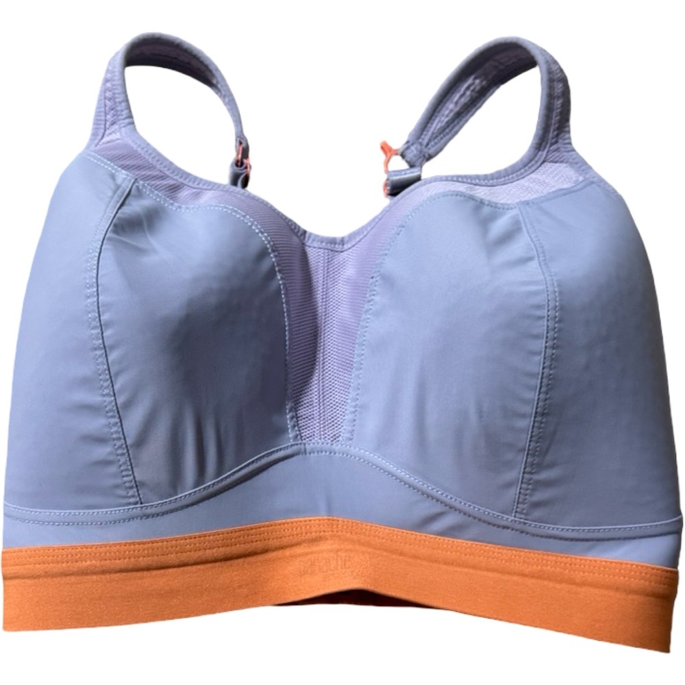 Panache Sport Underwired Sports Bra Womens 32GG Lavender Orange Good  7341B